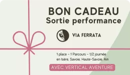 Bon Cadeau Via Ferrata Performance