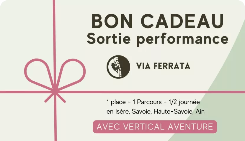 Bon Cadeau Via Ferrata Performance