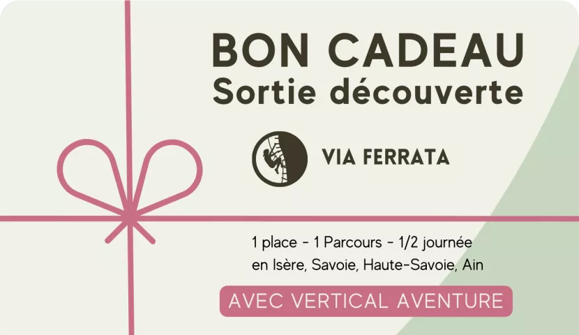 Bon Cadeau Via Ferrata Découverte