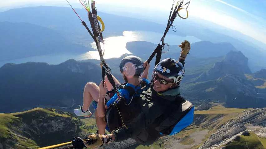 Baptême parapente pour enfant