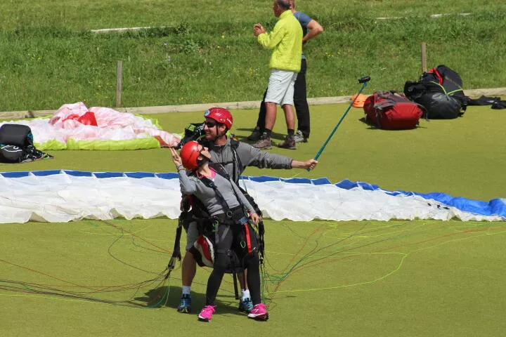 Biplace parapente pour couple à saint hilaire du Touvet