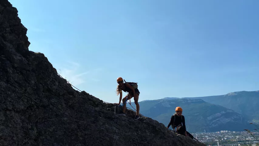 Via ferrata de grepen van de Bastille