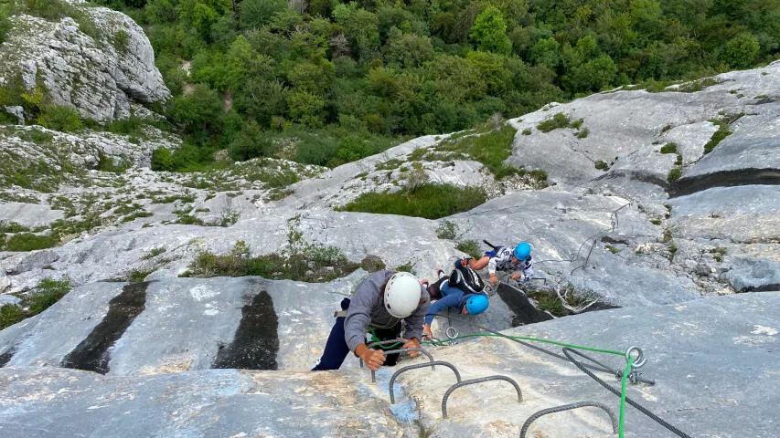 Via ferrata van de Roche Veyrand